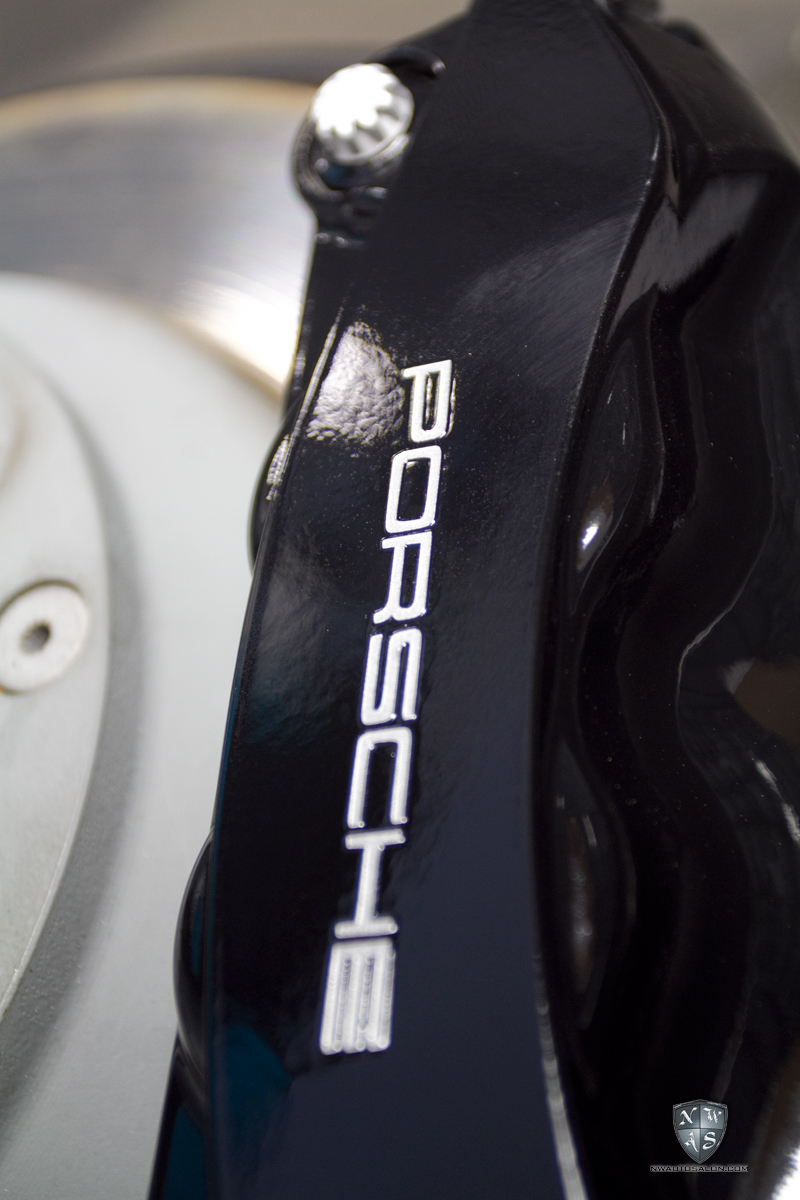 Porsche Cayenne Brake Caliper Black Out NWAS